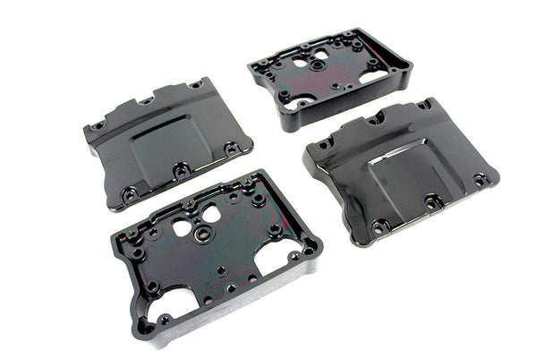 Black Titanium TC-88 Rocker Box Cover Set