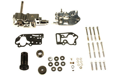 Chrome Oil Pump Assembly with Breather