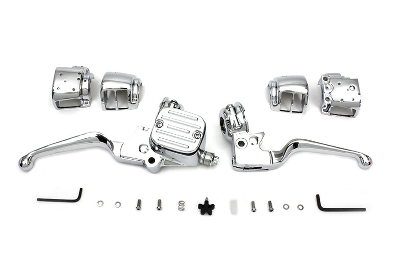 Chrome Handlebar Control Kit