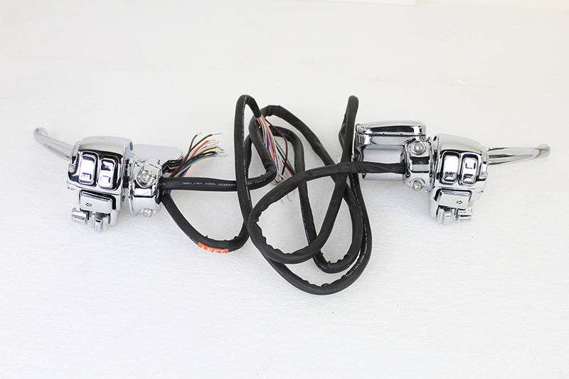 Chrome Handlebar Control Kit