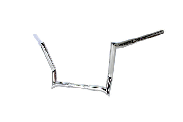 12" Z-Bar Handlebar without Indents Chrome