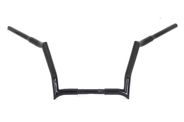 12" Z-Bar Handlebar without Indents Black