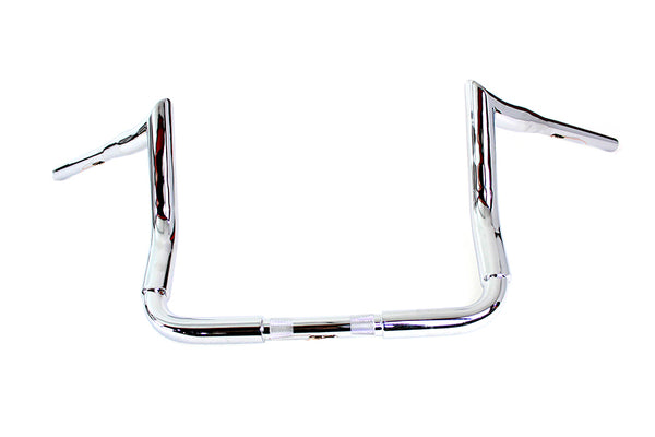 12" Bagger Ape Style Handlebar Chrome