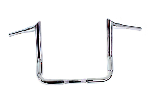 14" Bagger Ape Style Handlebar Chrome