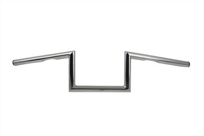 5-1/2" Z Handlebar with Indents Chrome