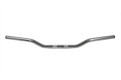 Chrome 2" Drag Handlebar with Indents