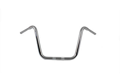 14-1/2" Rhino Ape Hanger Handlebar with Indents Chrome