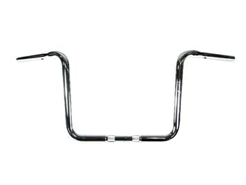 Wide Body Ape Hanger Handlebar with Indents