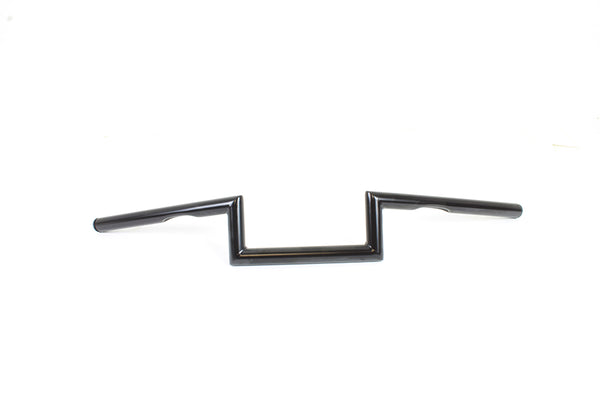 4" Z Handlebar with Indents Black