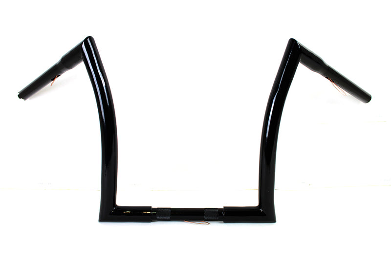 14" Z Handlebar without Indents Black