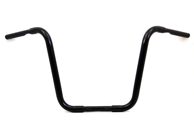 16" Buffalo Ape Hanger Handlebar with Indents Black