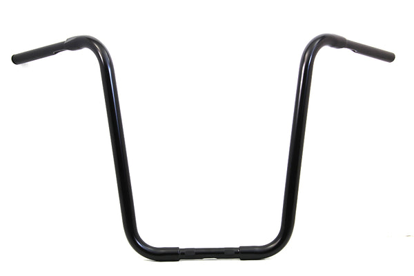 20" Buffalo Ape Hanger Handlebar with Indents Black