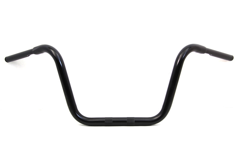 12" Rhino Ape Hanger Handlebar with Indents Black