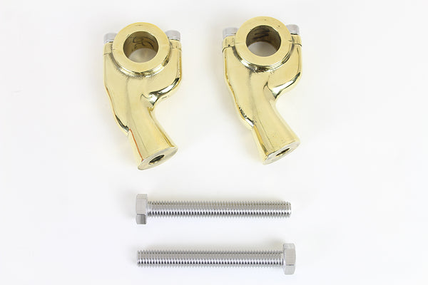 1" Retro Pullback Riser Set Brass