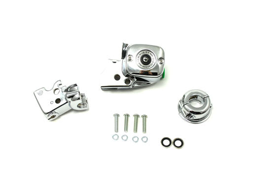 Chrome Handlebar Control Cover Kit