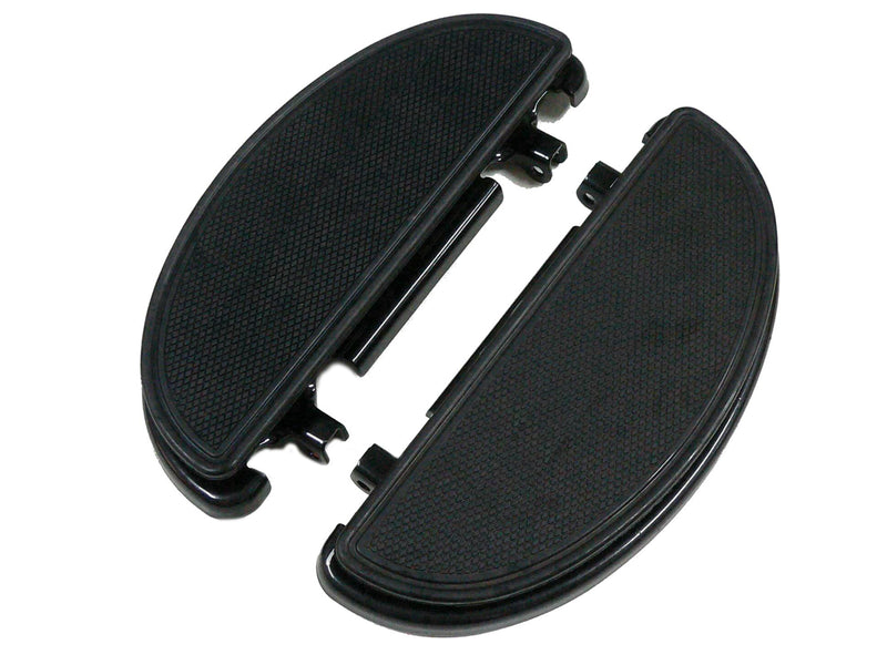 Black Driver Half Moon Footboard Set