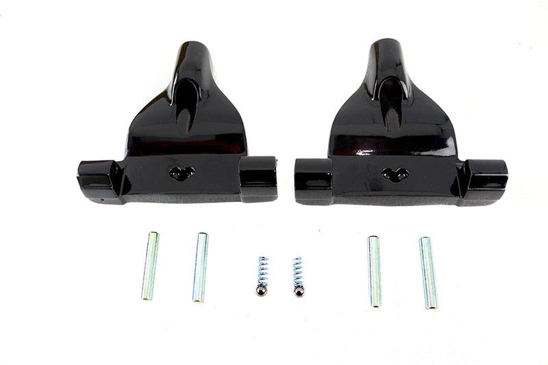 Passenger Footboard Support Set Black