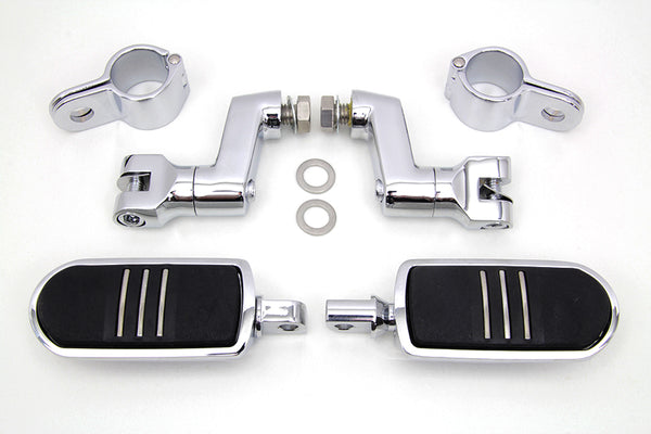 Chrome Streamliner Footpeg Kit