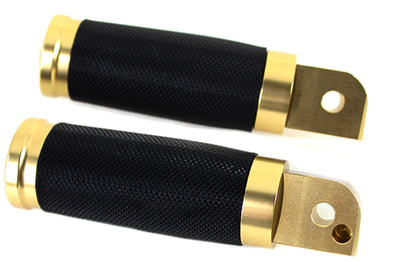 Wyatt's 2018 Brass Passenger Footpeg Set