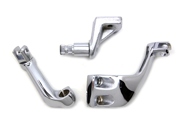 Chrome Driver Replica Footpeg Mount Set