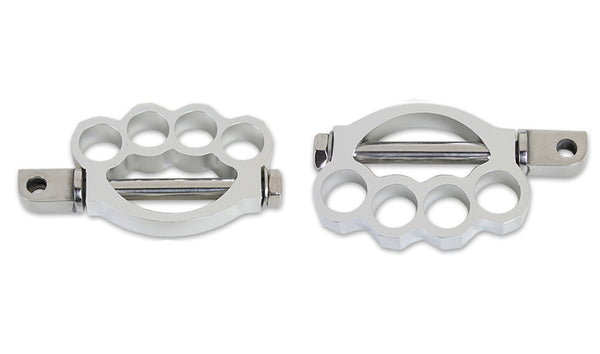 Knuckle Footpeg Set Chrome