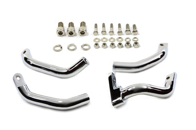 Footboard Extension Kit Chrome