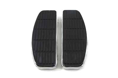 Driver Chrome 'D' Shape Footboard Set