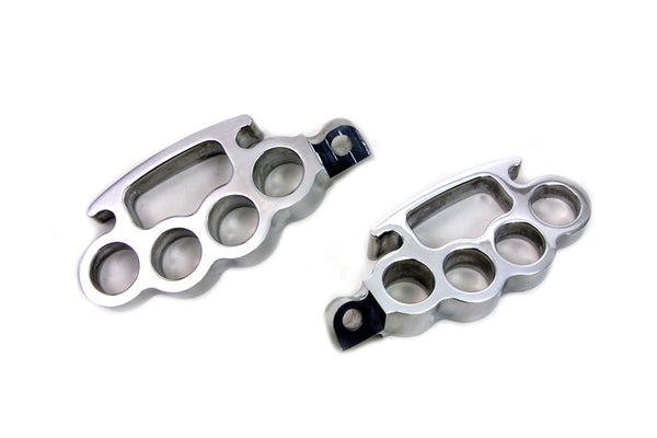 Polished Knuckle Footpeg Set