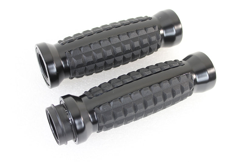 Alligator Style Throttle By Wire Grip Set Black