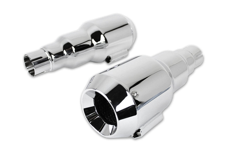 Grenade Muffler Set Chrome