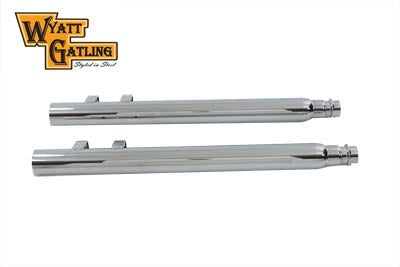 Wyatt Gatling Straight Muffler Pipe with Removable Baffle