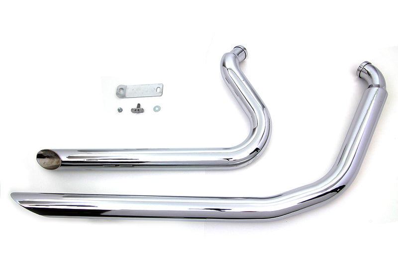 Wyatt Gatling Exhaust Drag Pipe Set Side Slash Shorty