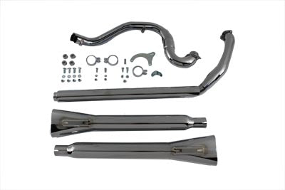 Crossover Exhaust Header and Muffler Kit