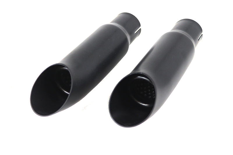 Black Mini Exhaust Tip Set