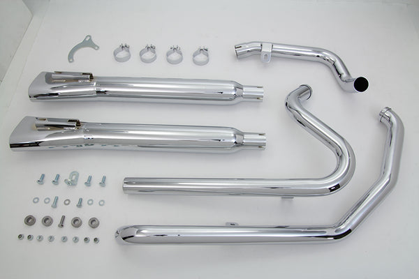 Crossover Exhaust Header and Muffler Kit