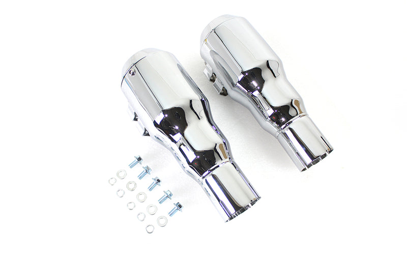 Grenade Muffler Set Chrome