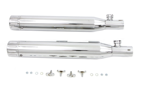 Chrome Slip On Muffler Set