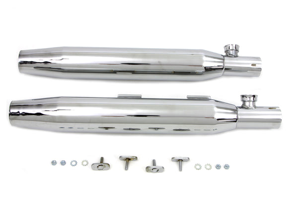 Chrome Slip On Muffler Set