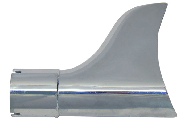 Chrome Fishtail Tip Set for 1-7/8" Muffler