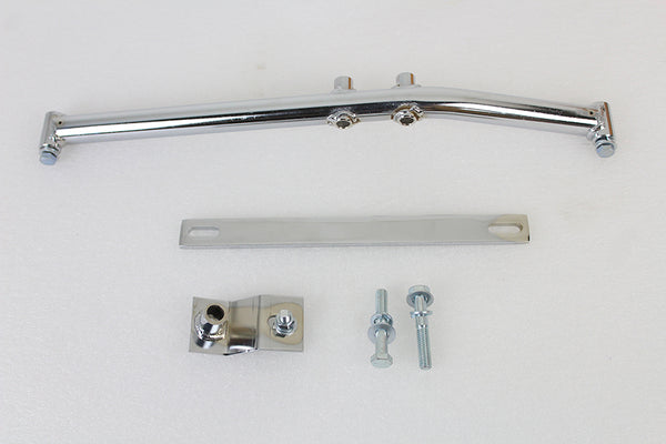 Upswept Header Mounting Bracket Kit Chrome