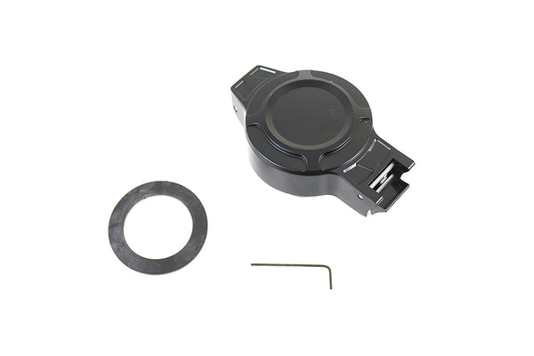 Flip Up Gas Cap Vented Black