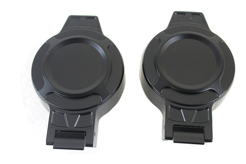 Flip Up Gas Cap Set Black