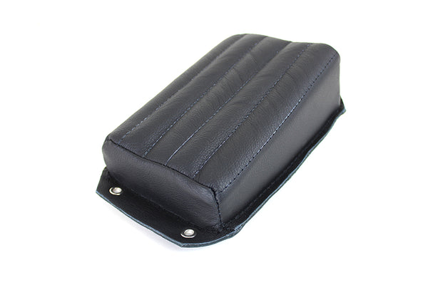 Bates Black Leather Pillion Pad