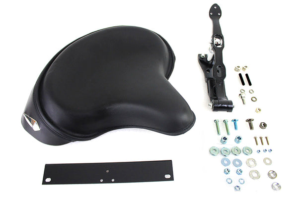 Black Police Solo Seat Kit