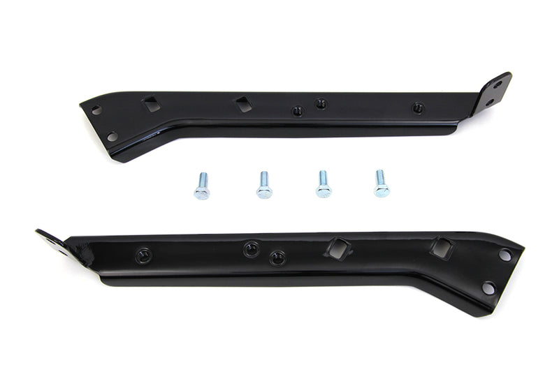 Black Saddlebag Guard Kit Brackets