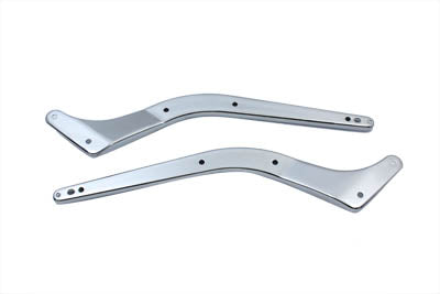 Rear Fender Strut Set Chrome