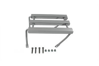 Wyatt Gatling Chrome Three Channel Luggage Rack