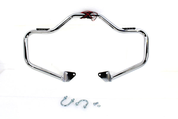 Chrome Front Turn Signal Highway Bar