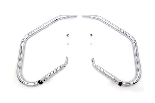 Chrome Profile Rear Frame Bar Set