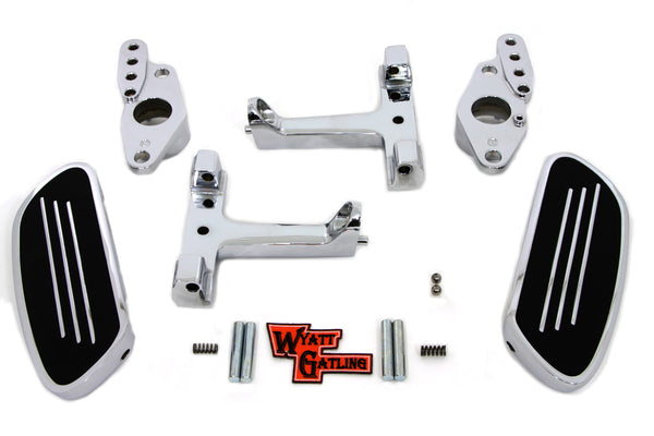 Passenger Footboard Set with Swingarm Mount Kit